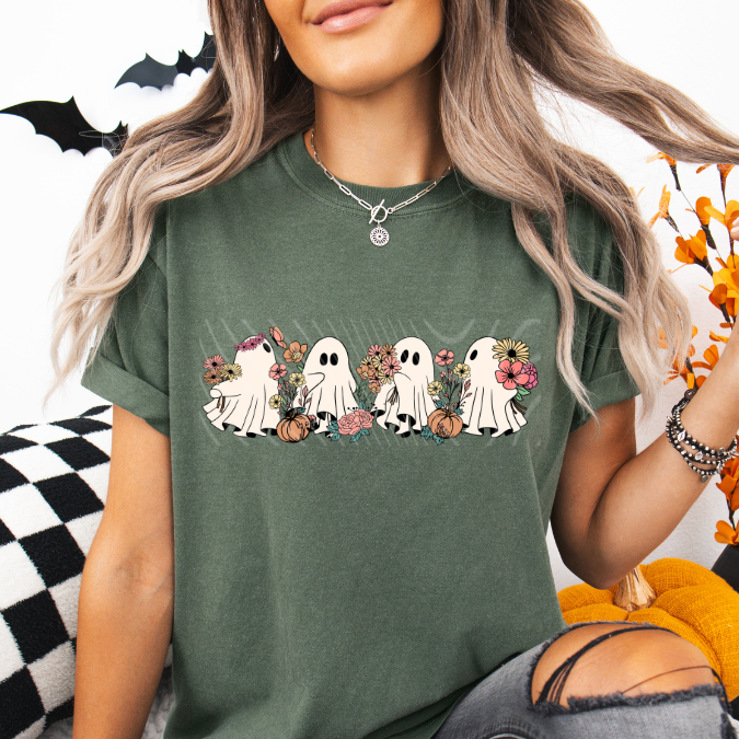 Ghosties Floral DTF