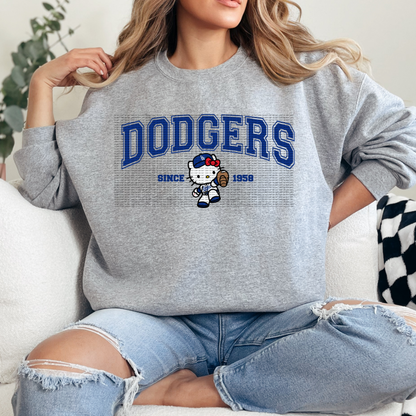 Blue Baseball L.A. Kitty DTF