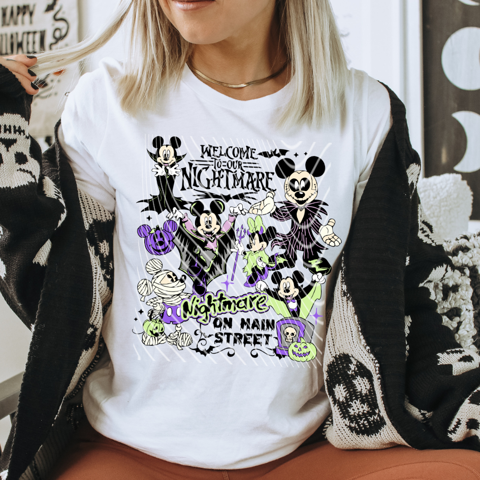Nightmare Mouse DTF