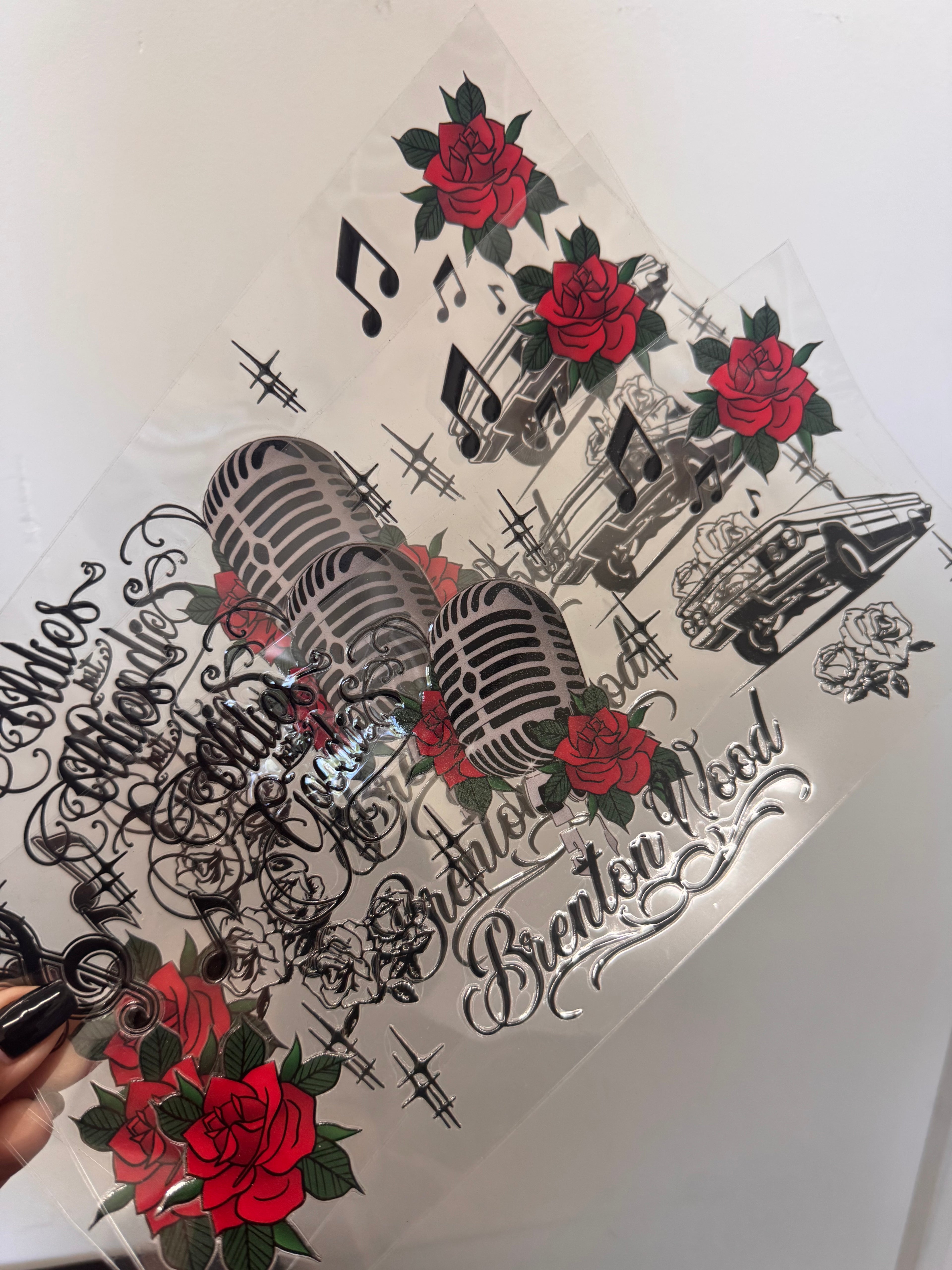 UVDTF: Oldies Roses Wrap