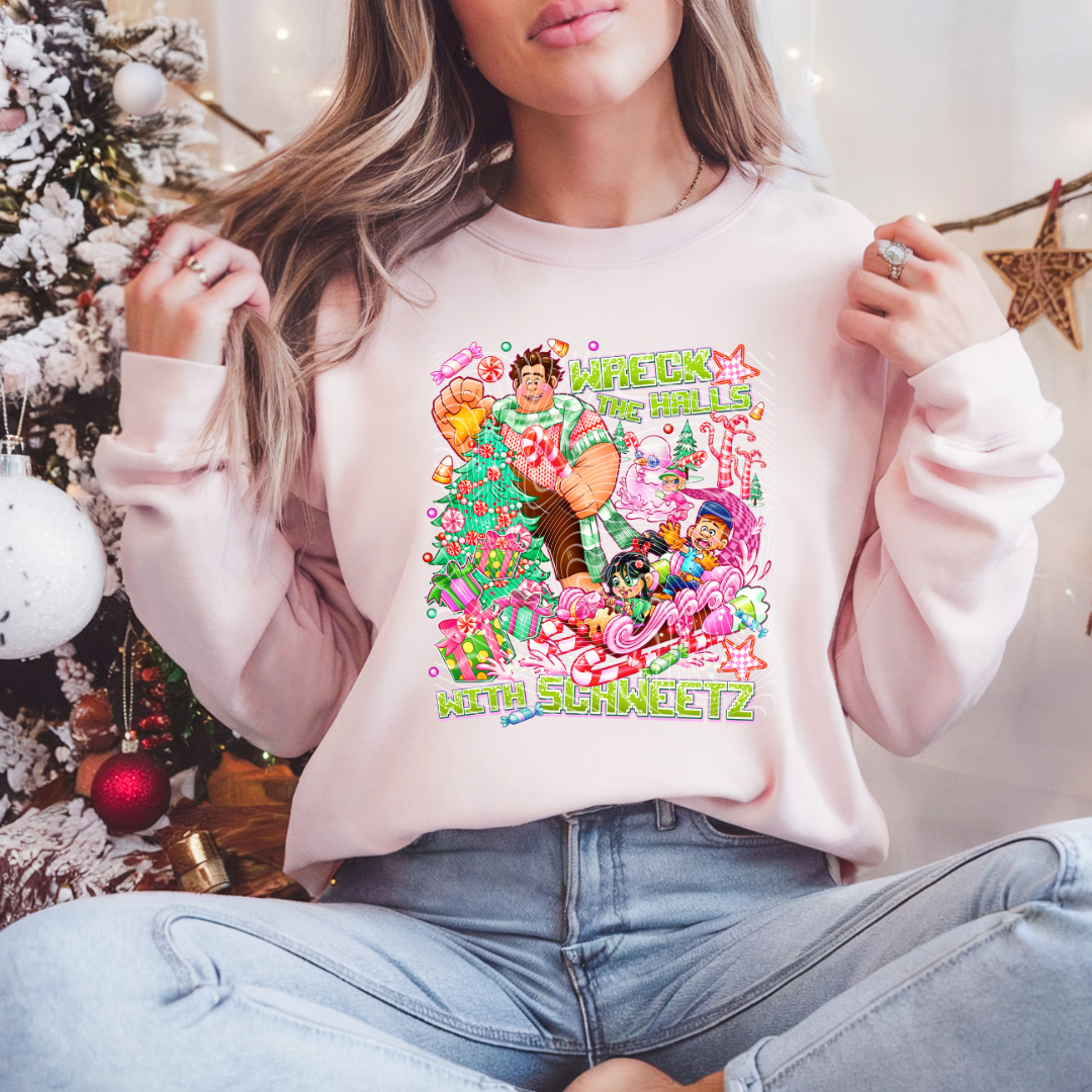 Wreck the Halls DTF