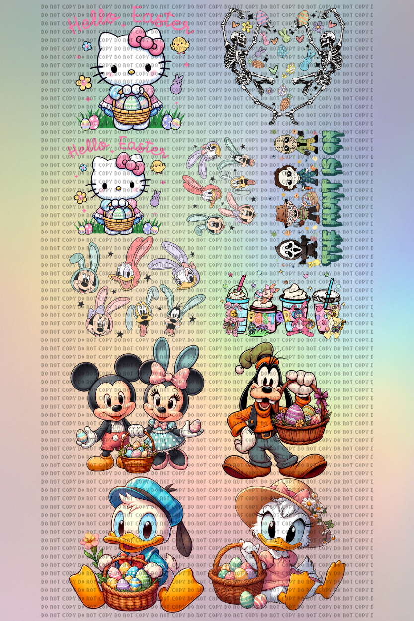 PreMade: Easter 22x48