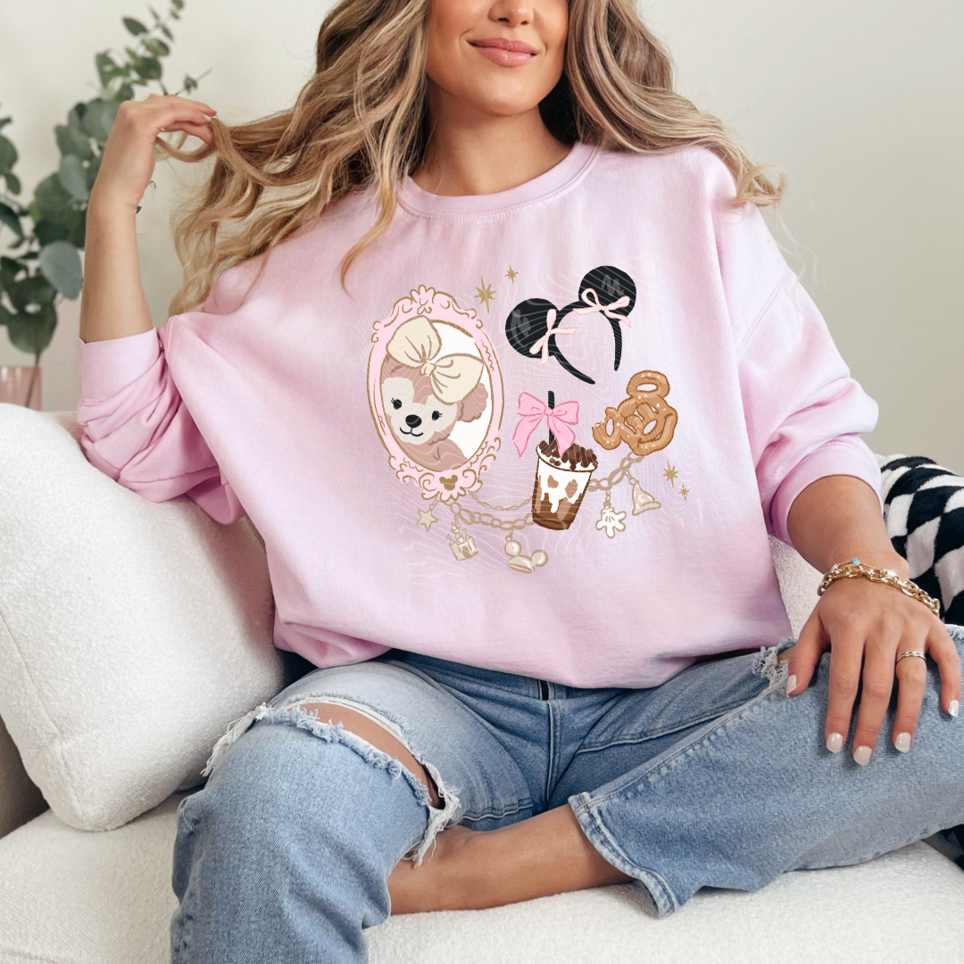 Just a girl Mouse V1 DTF