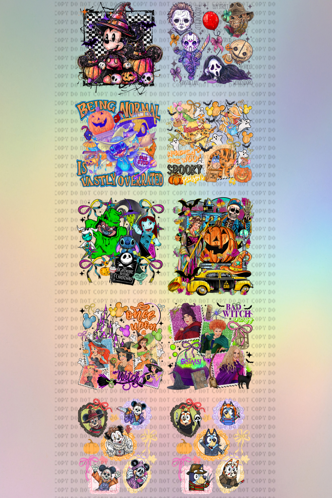 PreMade: Halloween Mix V1 22x60
