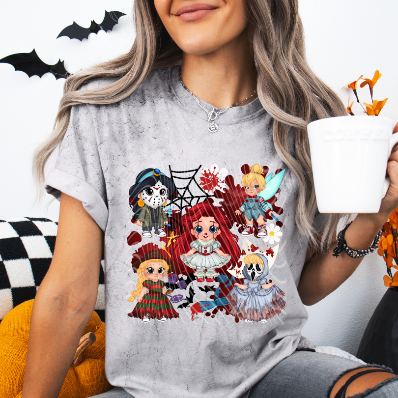 Horror Princesses DTF