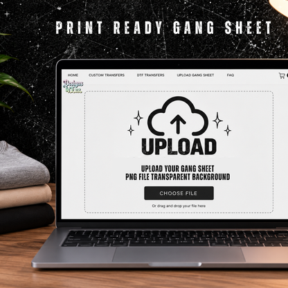 Print Ready DTF Gang Sheet - Upload