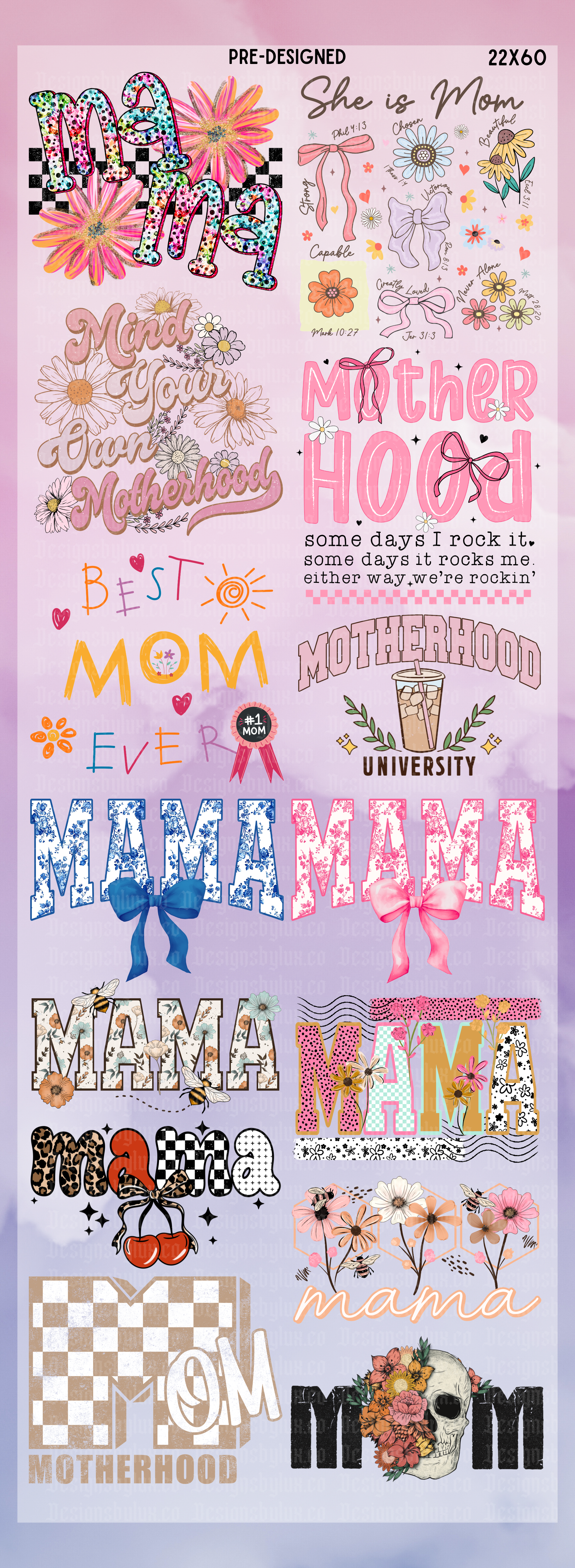 PreMade: Motherhood V1 22x60