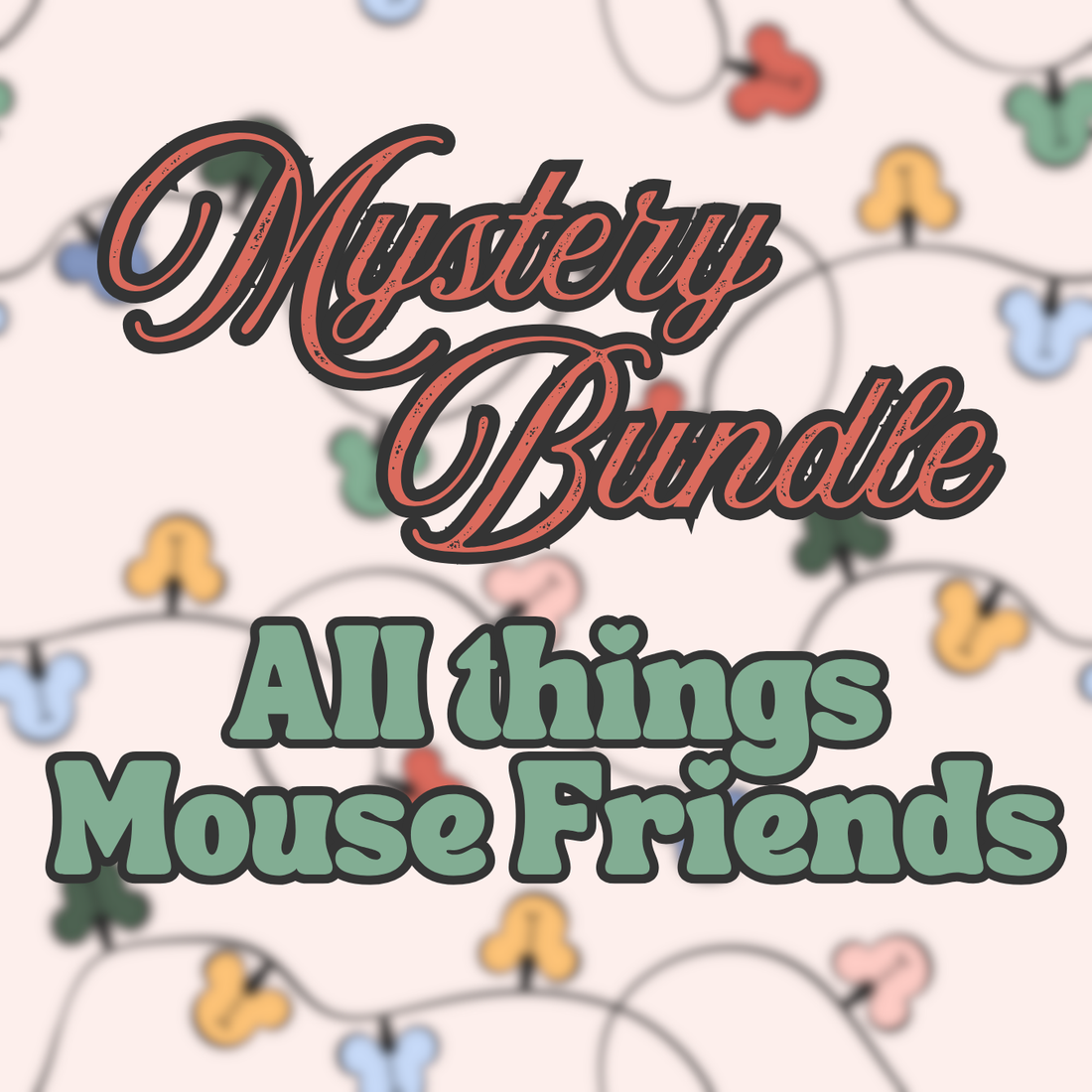DTF: Mystery Bundle 10 Pack Mouse Christmas