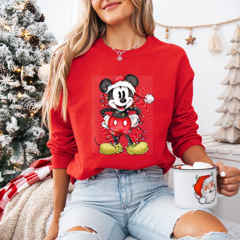 Xmas Mr Mouse DTF