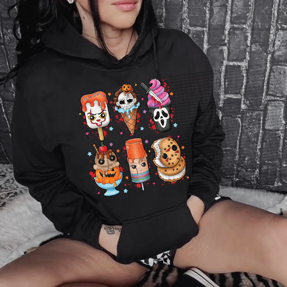 Horror Ice Creams DTF