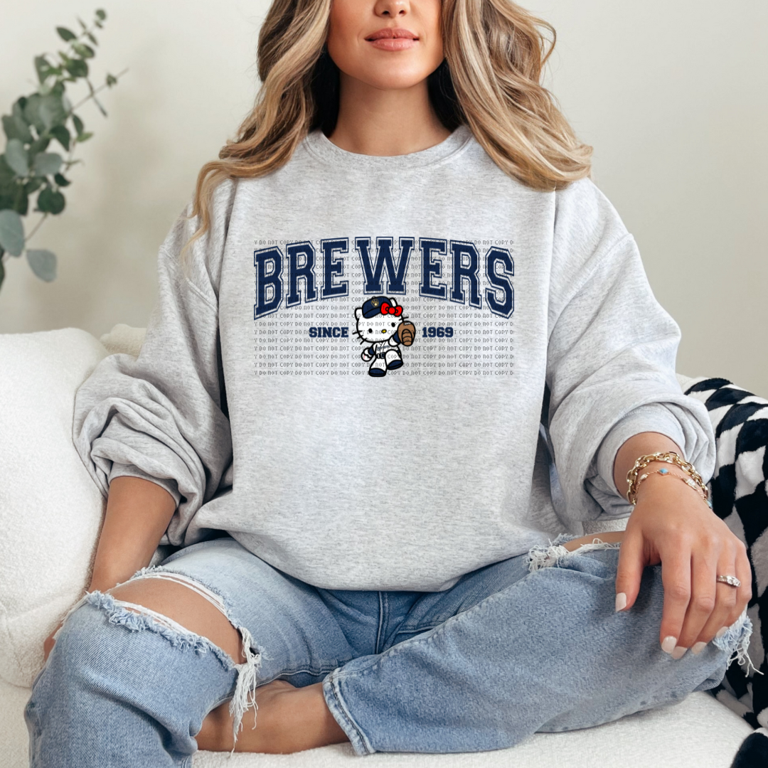 Baseball Brewer HK DTF