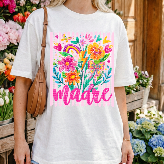 Madre Flowers DTF