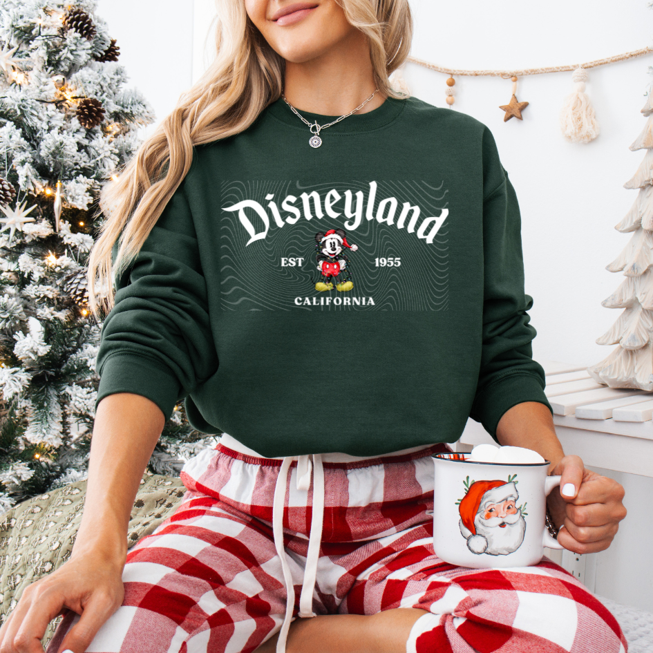 Xmas Dland Mr Mouse DTF
