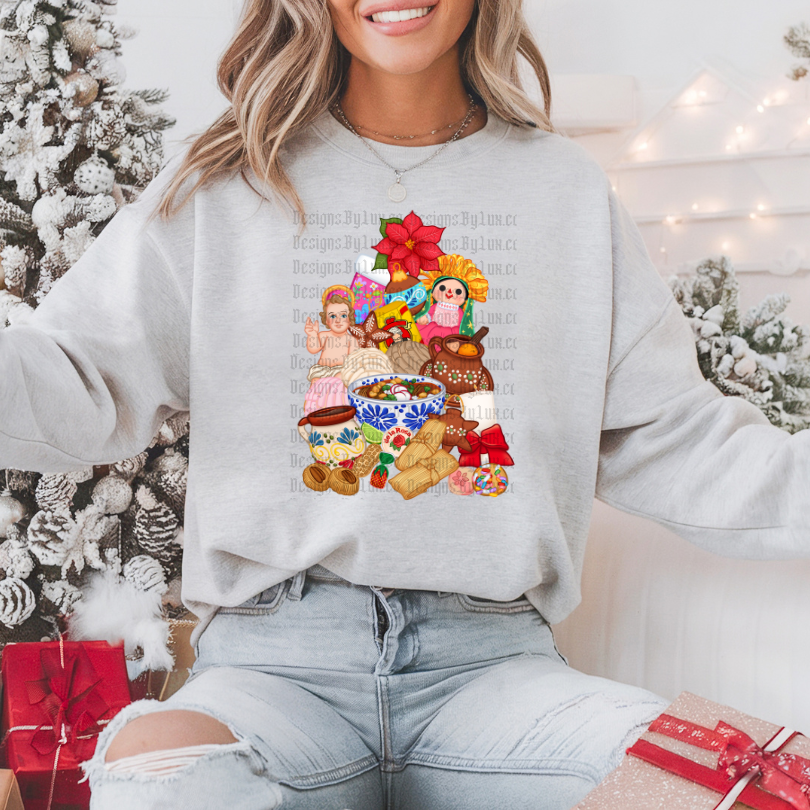 Mexicana Christmas Tree DTF