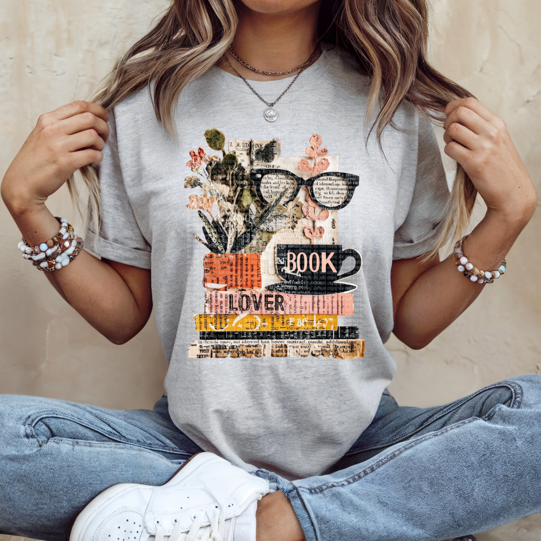 Book Lover Glasses DTF