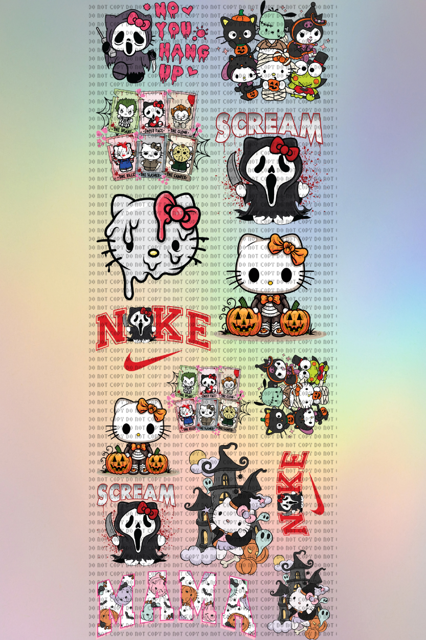 PreMade: Spooky HK 22x60