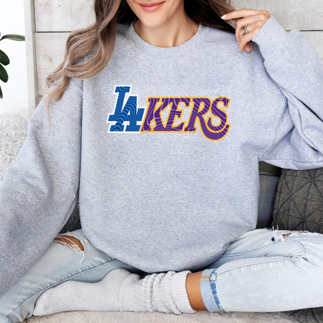 LA Baseball x Basketball V2 DTF