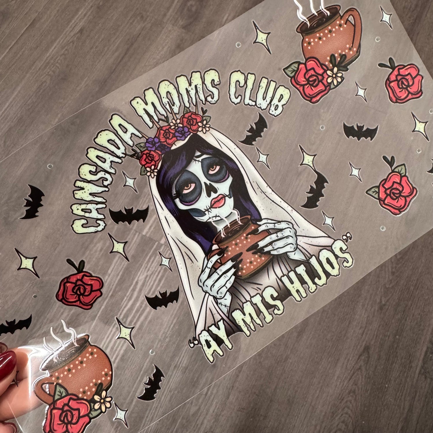 UVDTF:  Cansada Mom Llorona Wrap
