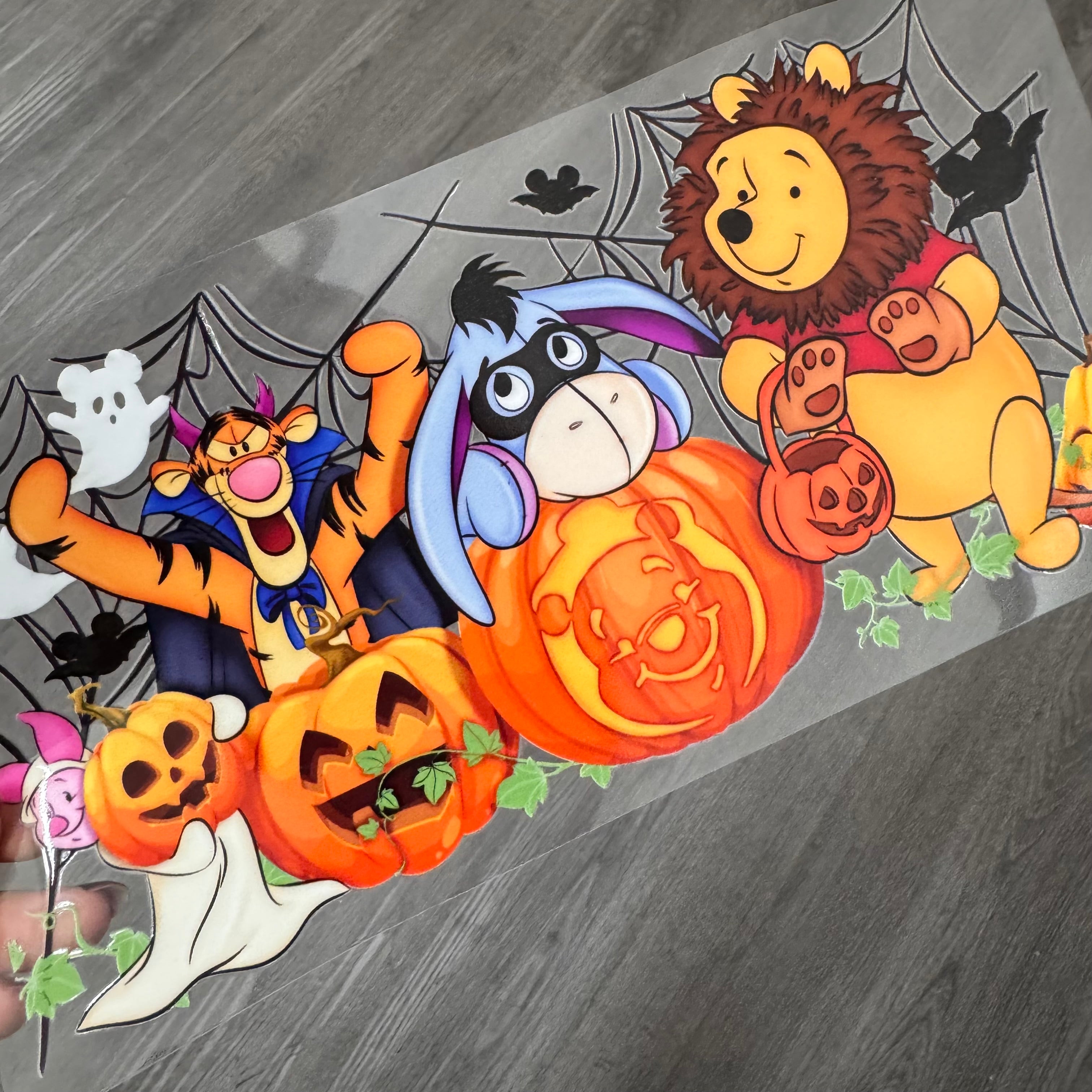 UVDTF: Spooky Bear &amp; Friends Wrap
