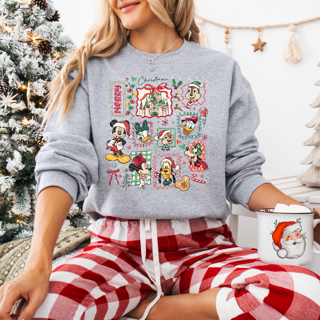 Christmas M. Stamps DTF