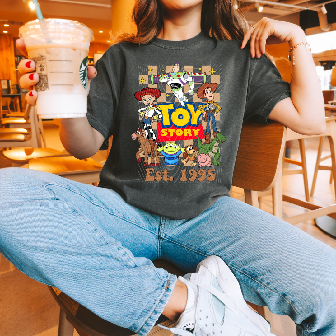 Toy Friends Checkered DTF