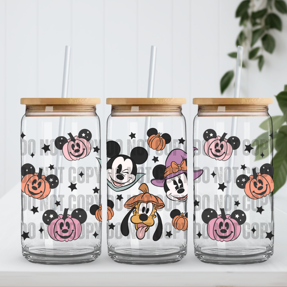 UVDTF: Spooky Mouse Pumpkins Wrap