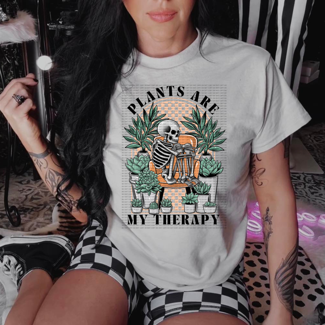 Plants Are Therpay (Light Apparel) DTF