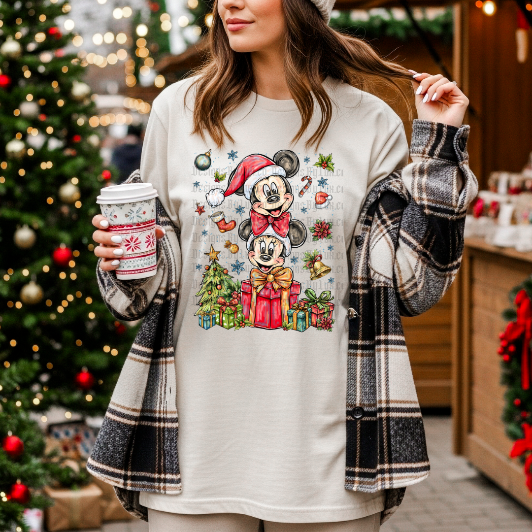 Christmas Present M&amp;M DTF