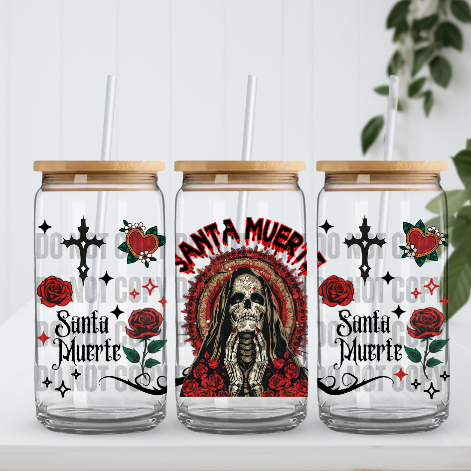 UVDTF: Santa Muerte Red Wrap