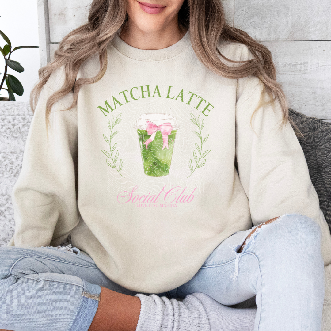 Matcha Latte Coquette DTF