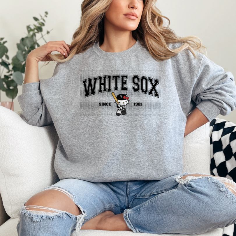 Baseball White S0X HK DTF