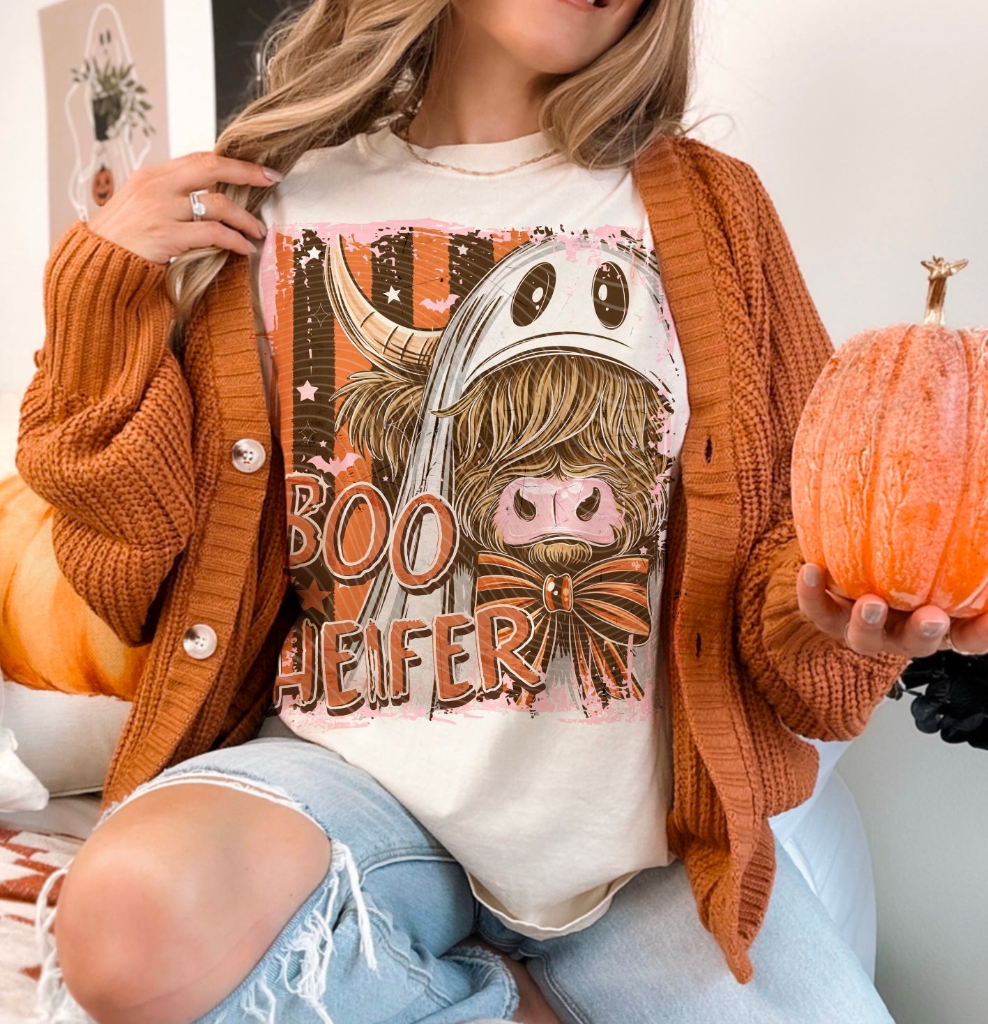Boo Heifer DTF