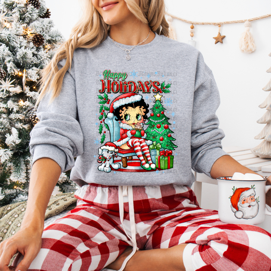 Betty Christmas DTF