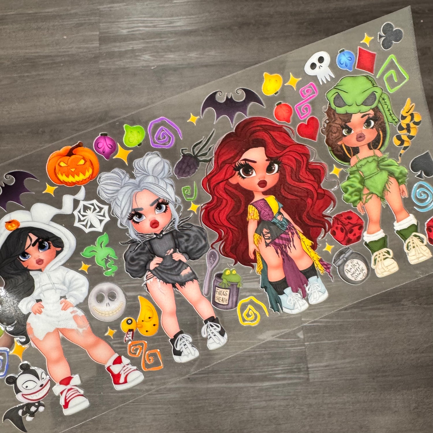 UVDTF: NBC Dolls Wrap
