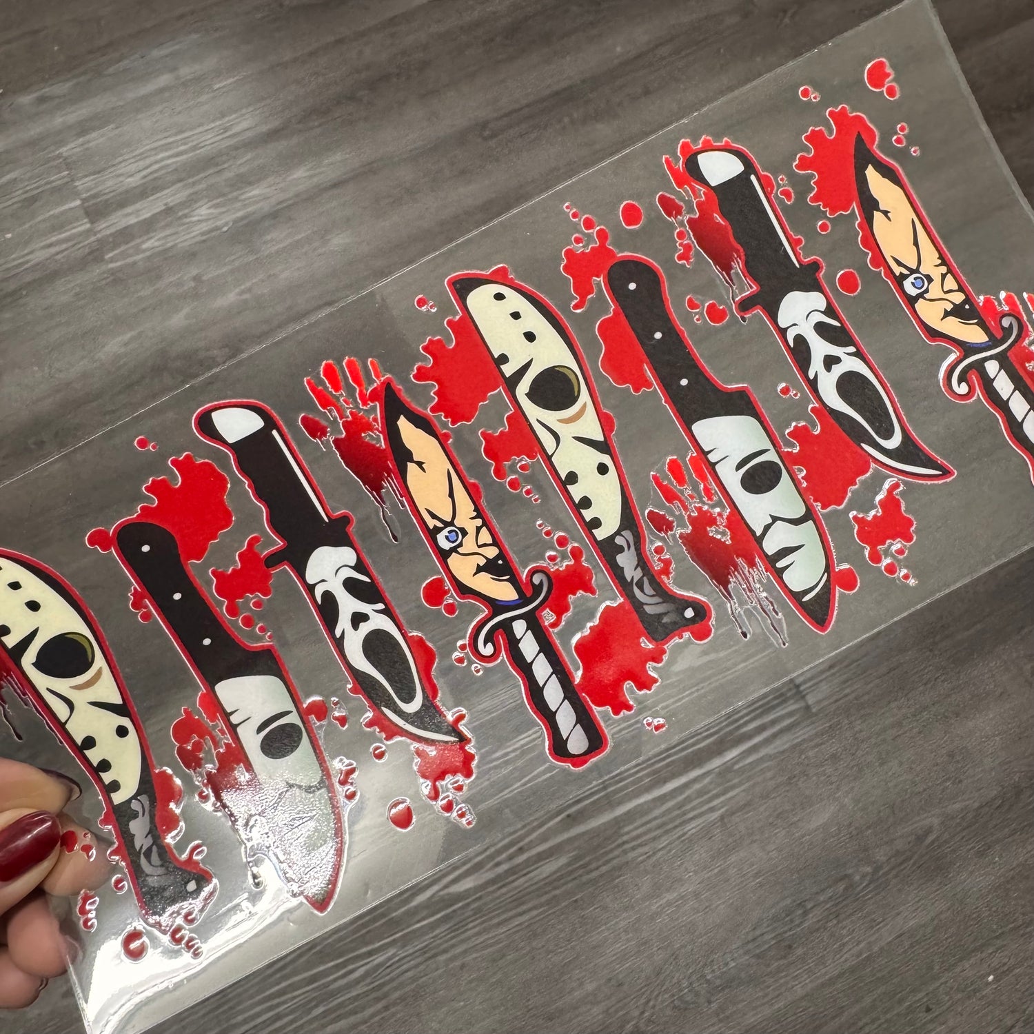 UVDTF:  Horror Knifes Wrap