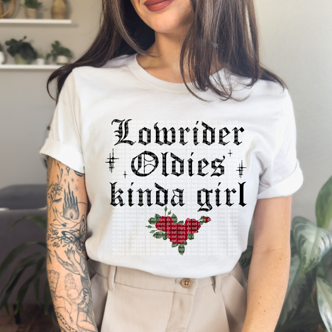 Oldies Kinda Girl V2 DTF