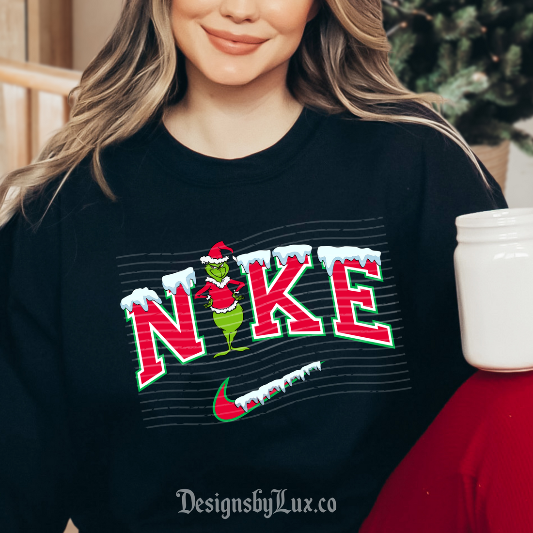 Grnch xmas NKE DTF