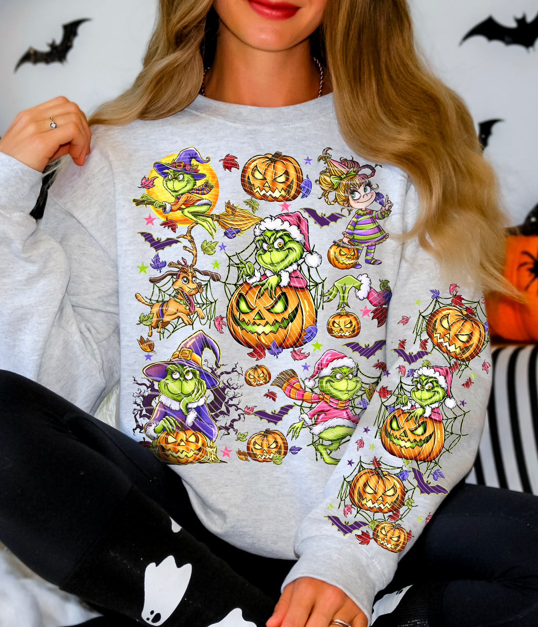 Spooky Green Guy DTF