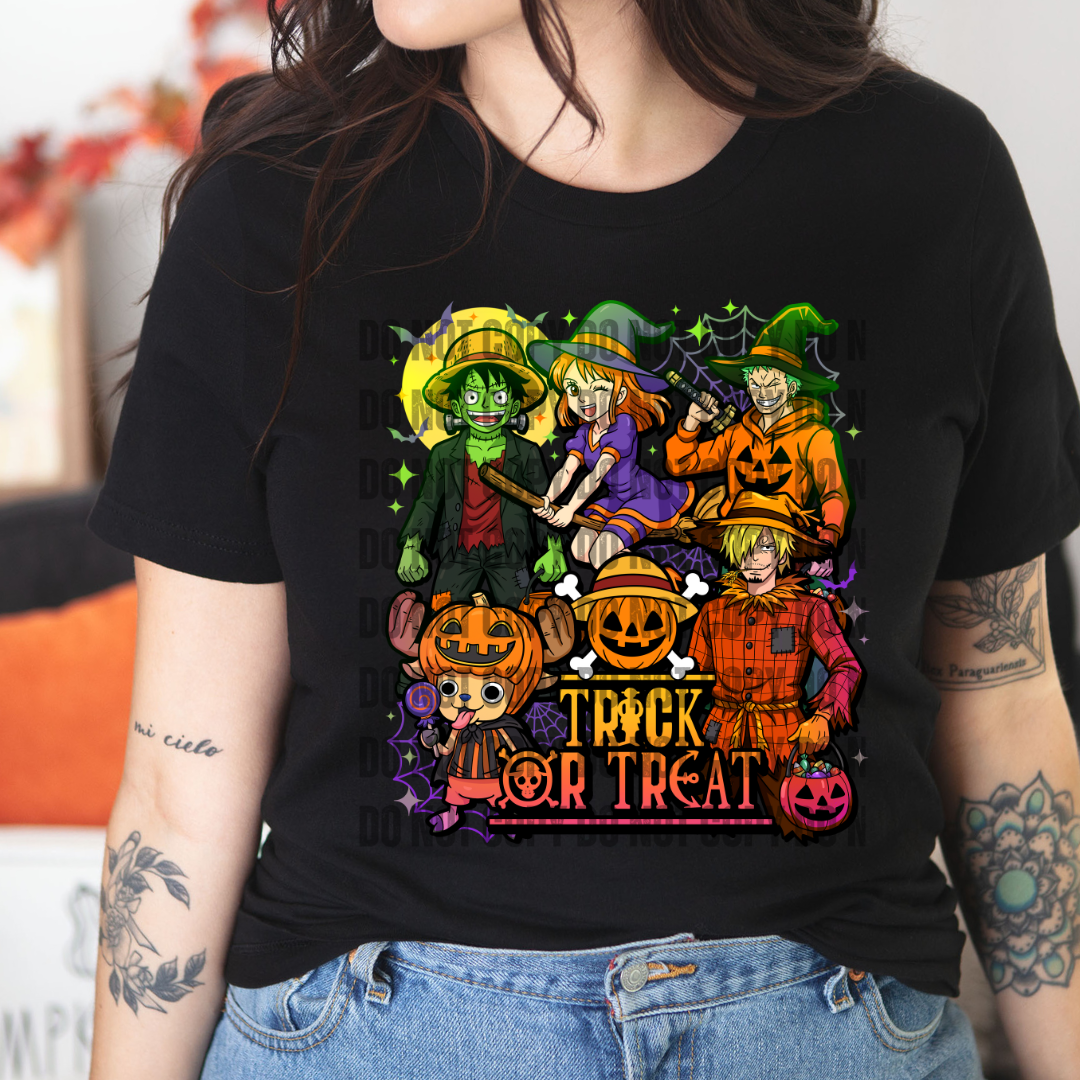 Trick or Treat Anime DTF
