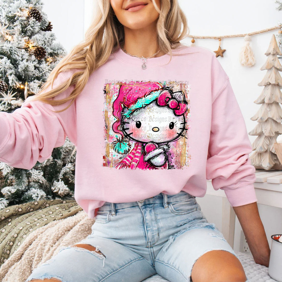 Doodle Christmas HK DTF