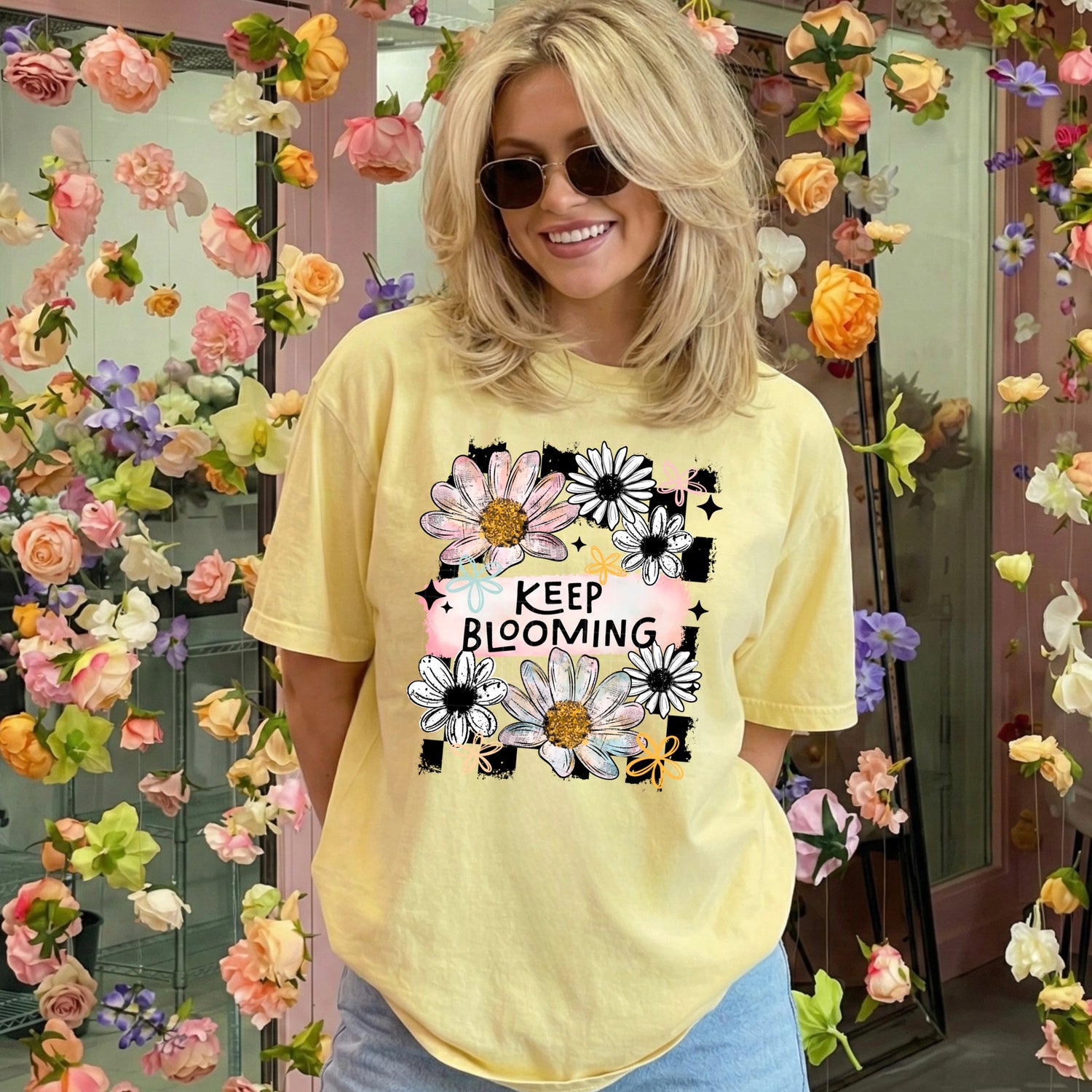 Keep Blooming DTF
