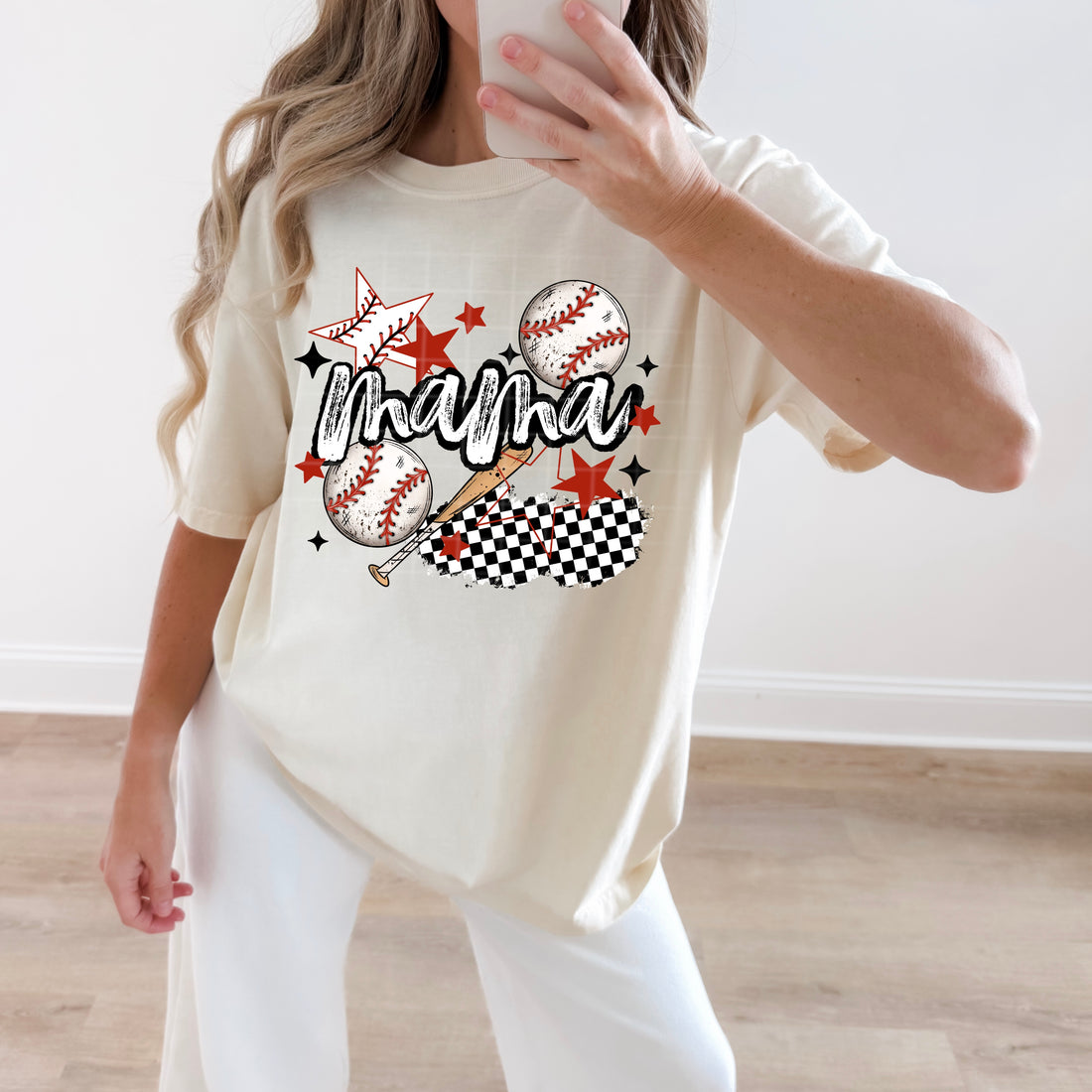 Sports Mama Baseball DTF