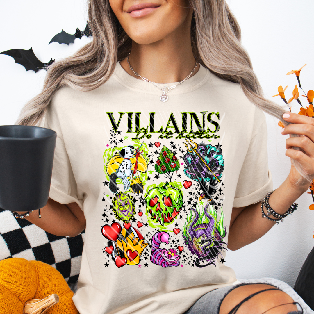 Villains do it better DTF