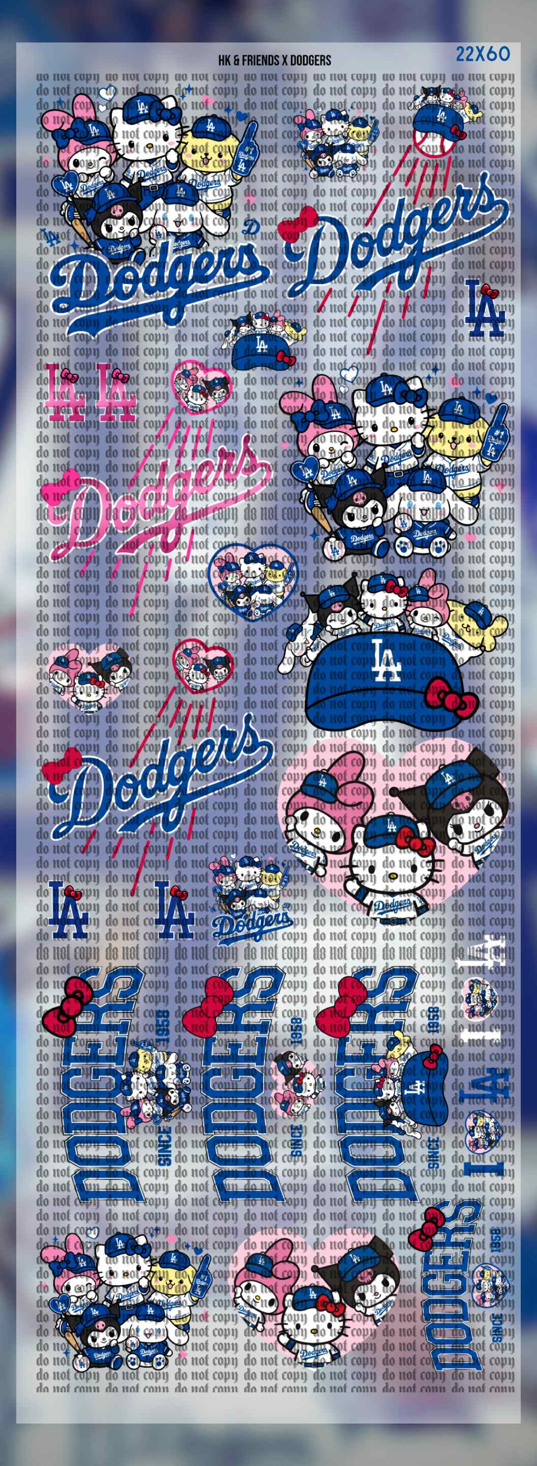PreDesigned: HK Friends x Los Angeles 22X60