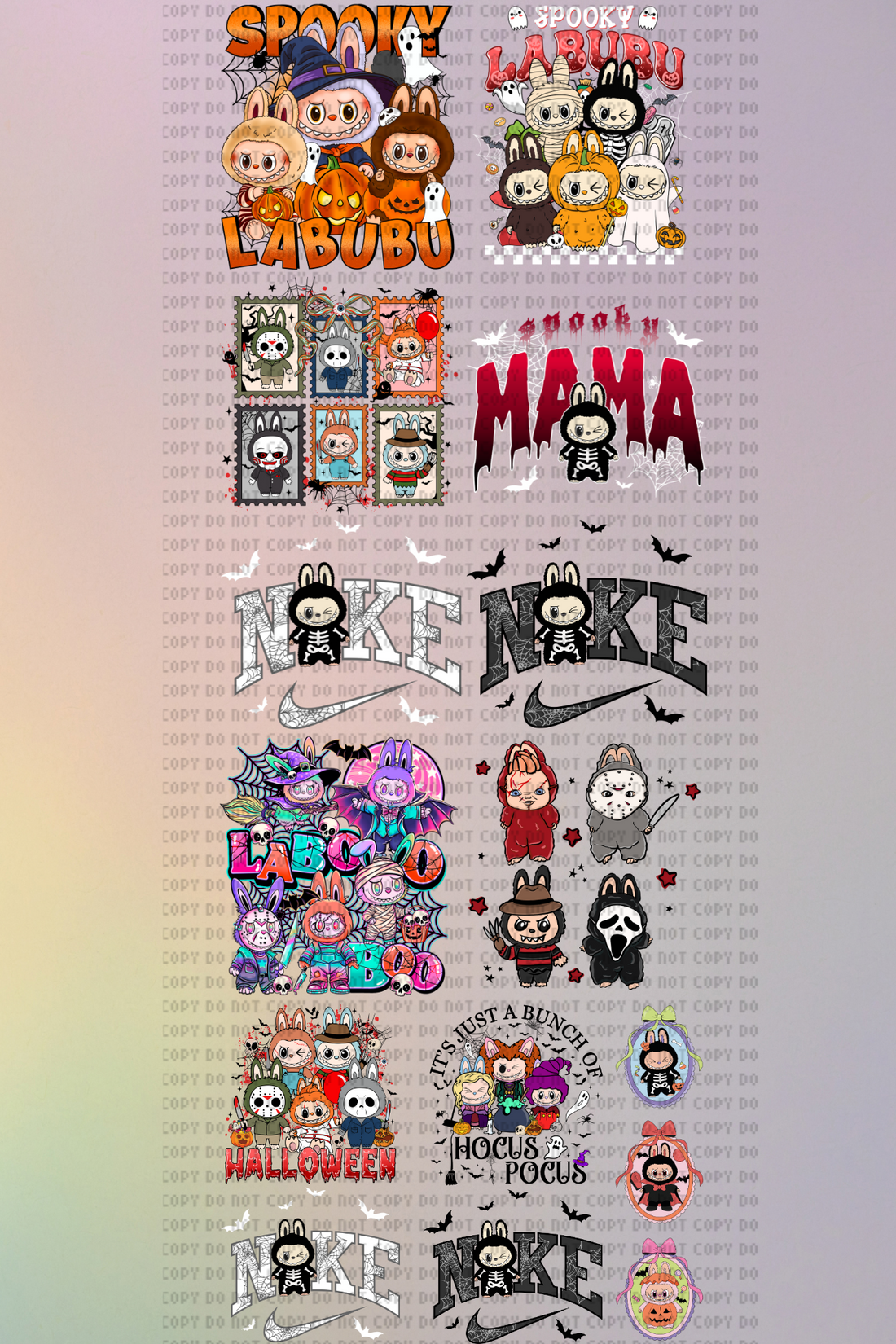 PreMade: Halloween Bubu 22x60