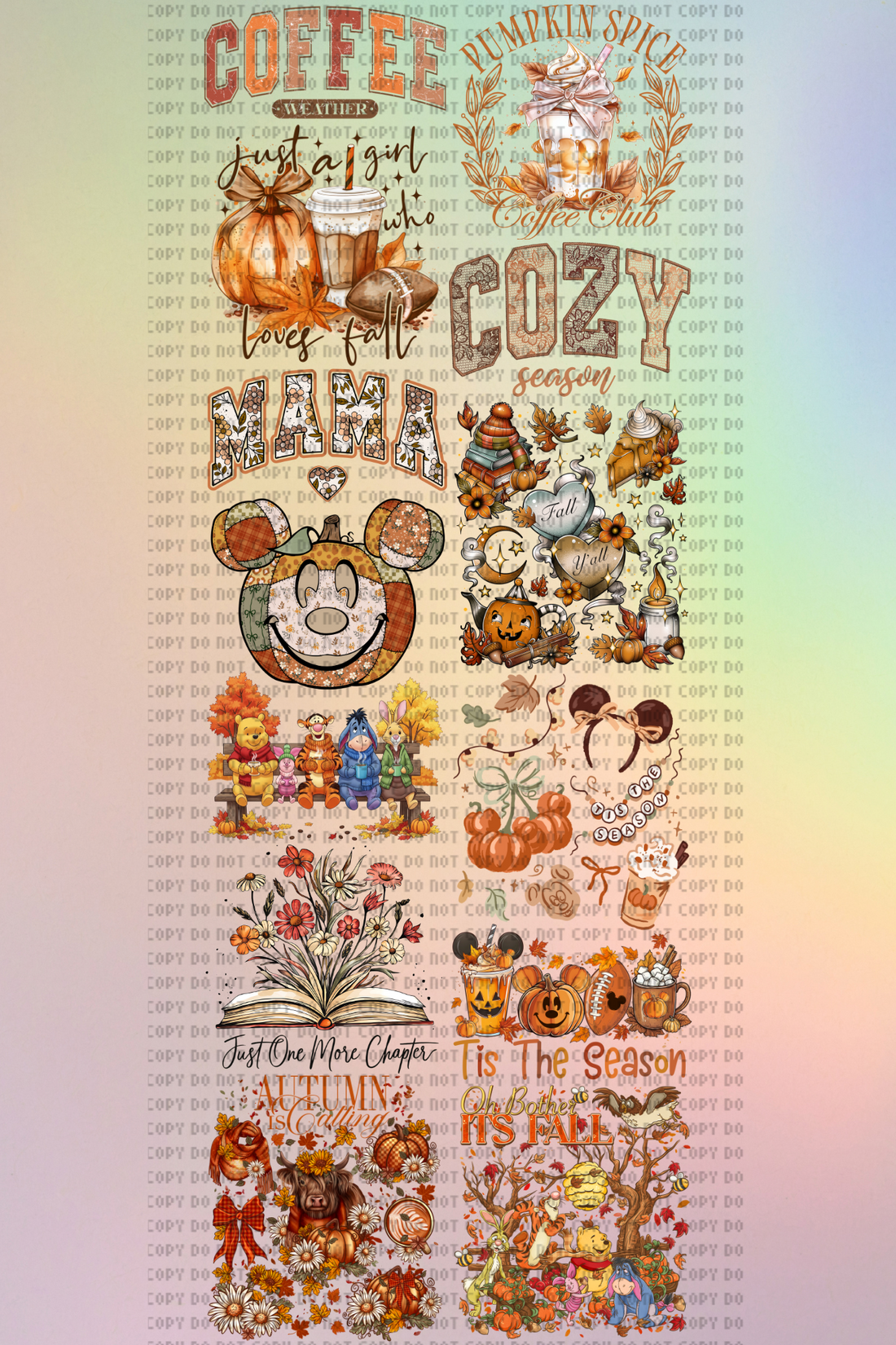 PreMade: Fall Vibes 22x60