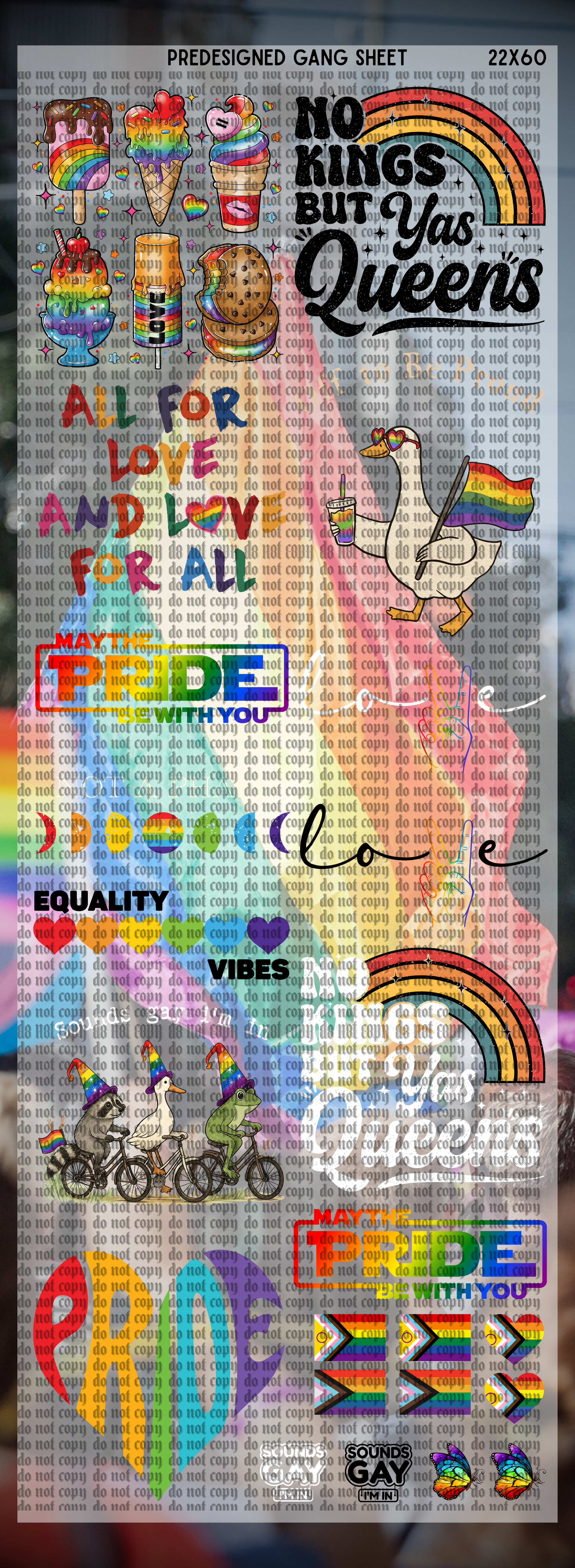 PreDesigned: Pride 22x60