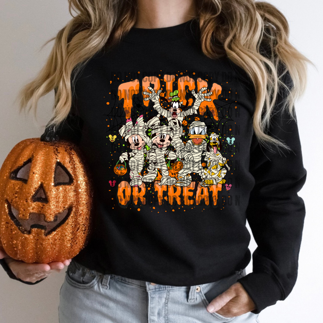 Trick or Treat Mummies DTF