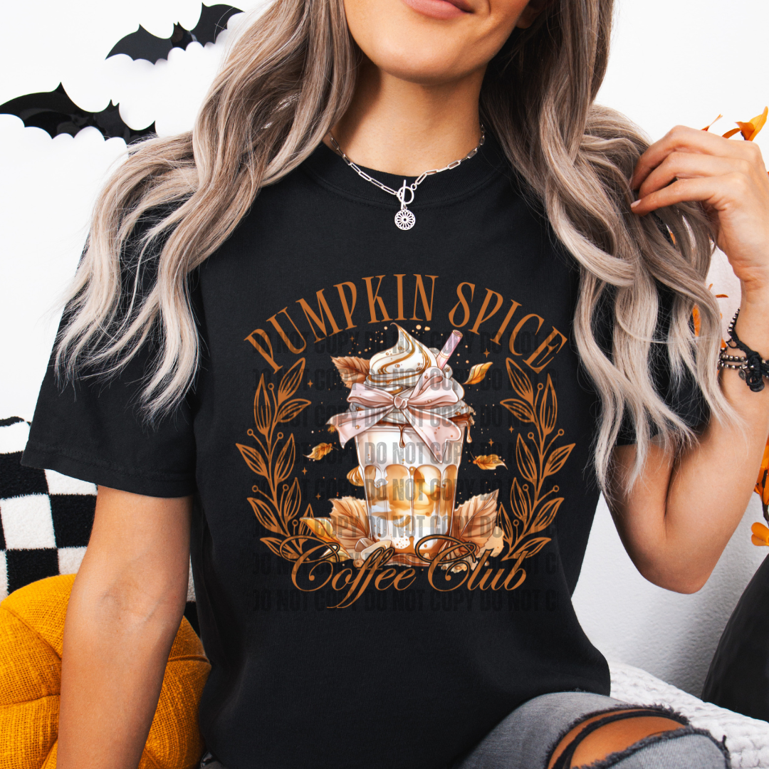 Pumpkin Spice Coquette DTF