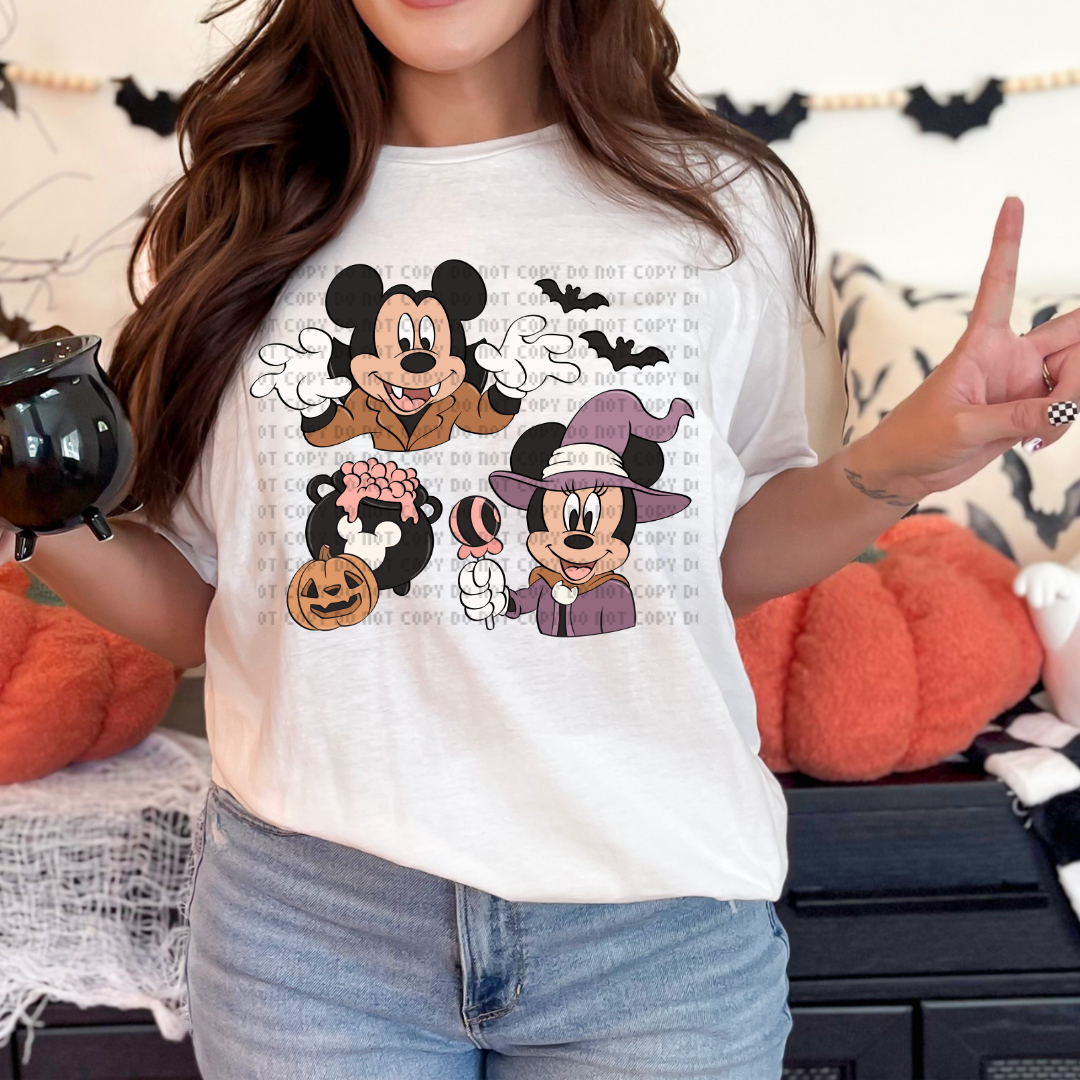 Spooky Mouse DTF